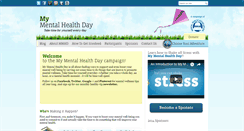 Desktop Screenshot of mymentalhealthday.org